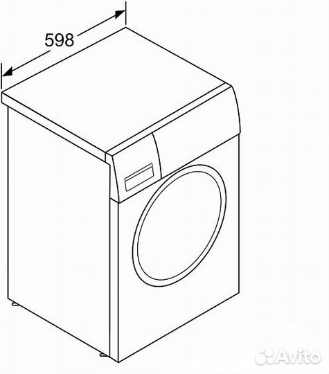 Стиральная машина bosch WGG244A0BY