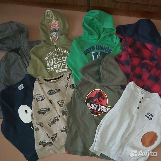 Толстовки на мальчишку 3-5 лет Next Mayoral H&M