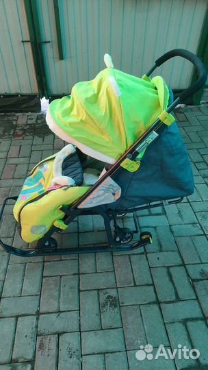 Санки коляска Ника Детям 7.2