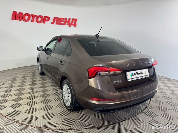 Skoda Rapid 1.6 AT, 2021, 66 000 км