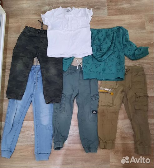 Вещи, р. 116 (штаны, кофта, футболка)