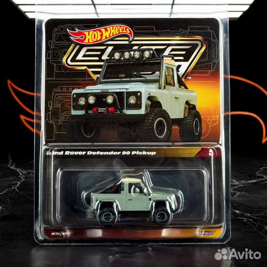 Hot wheels elite64 land rover defender 90