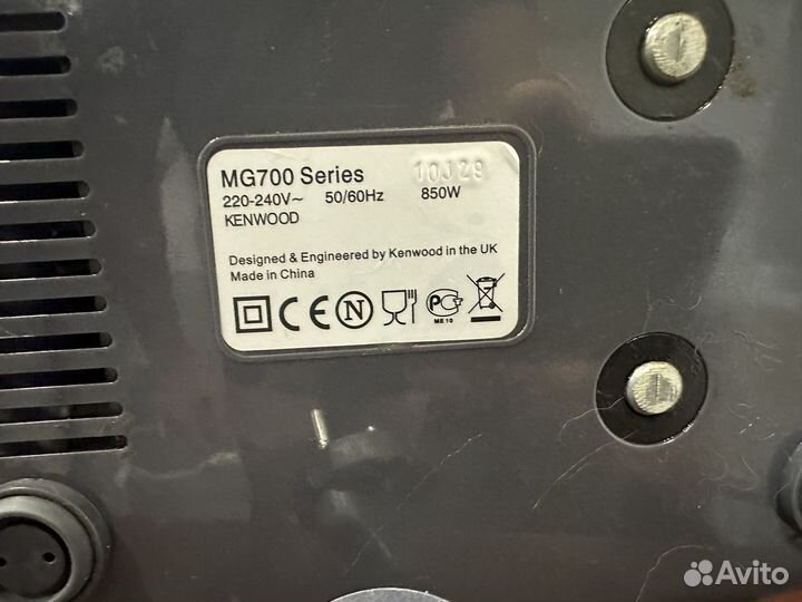 Мясорубка электрическая kenwood