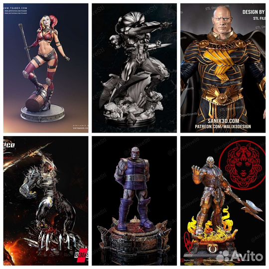 Много Фигурок из Dc комиксов