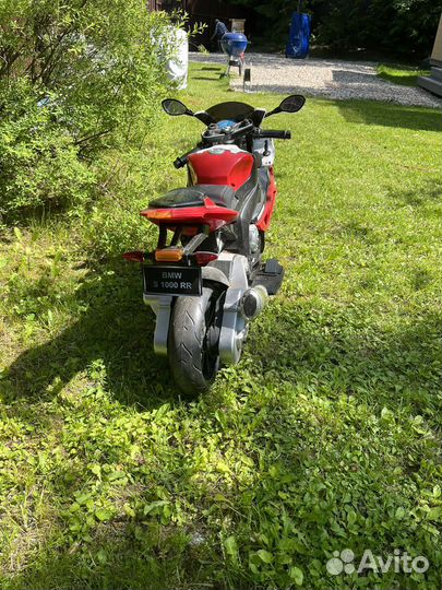 Детский электромобиль мотоцикл bmw