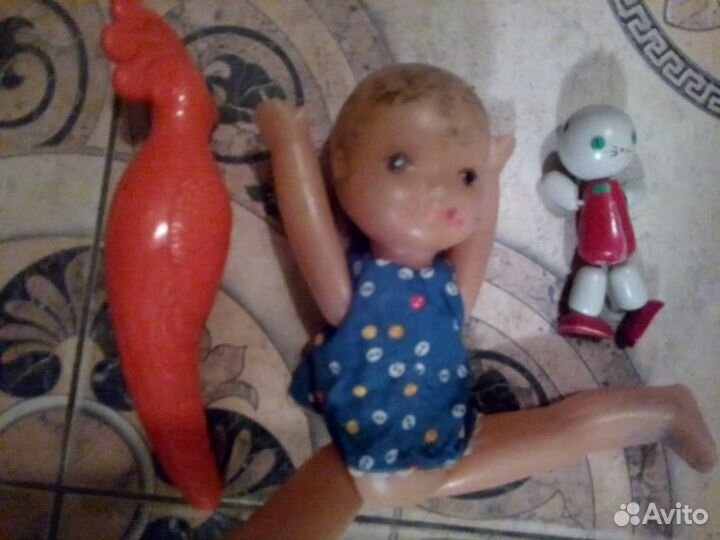 Игрушки СССР резиновые, мягкие