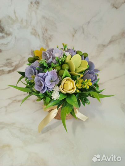 Букет из мыла