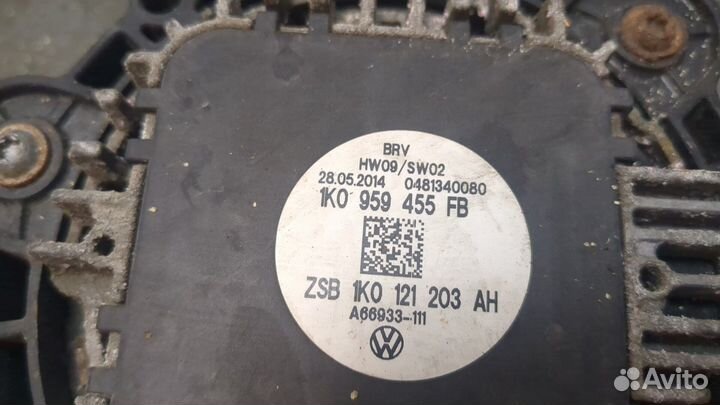 Вентилятор радиатора Skoda Yeti