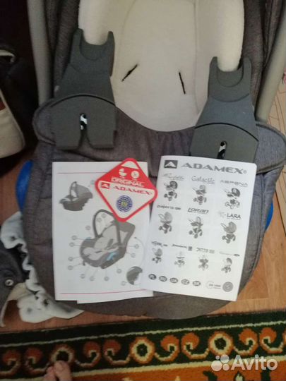 Коляска adamex 3 в 1