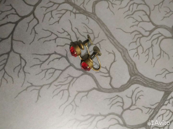 Серьги клипсы СССР