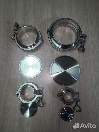 Клампы нержавейка 1,5