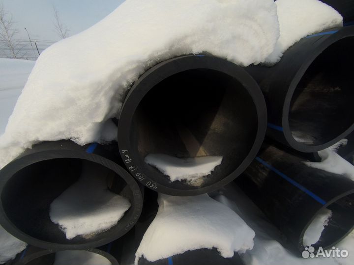 Труба полиэтиленовая пэ 100 SDR17 450х26,7 Ру10