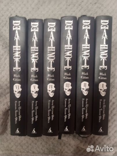 Тетрадь смерти манга все 6 томов