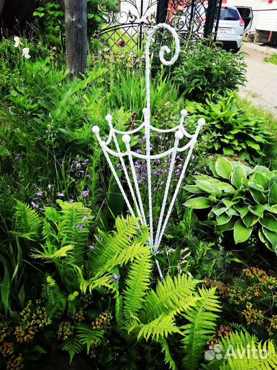 Кованный зонтик украшение для сада для Дмитрия