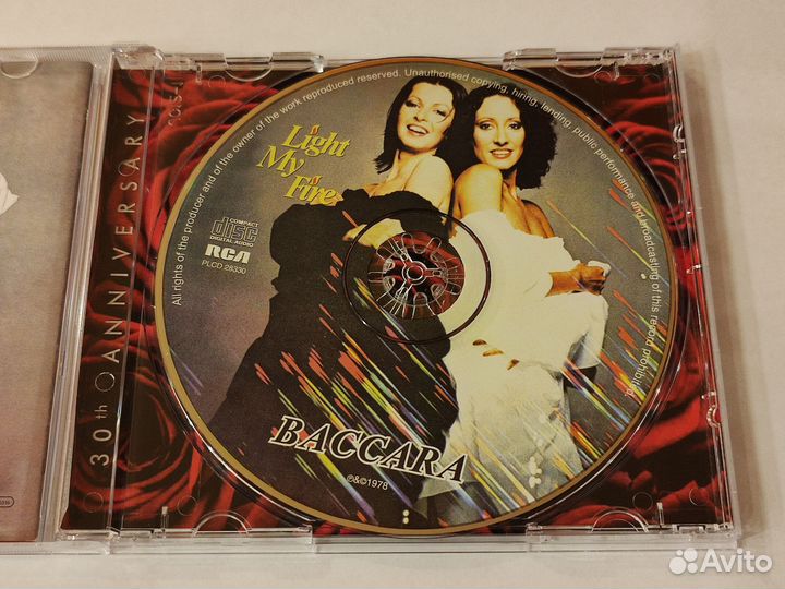 Cd Baccara - Light My Fire