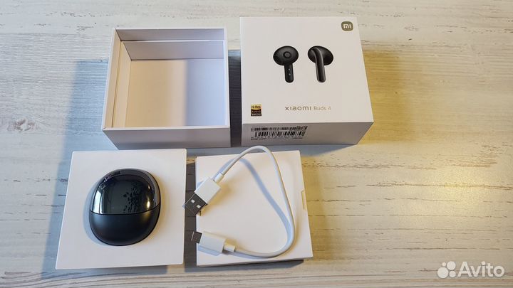 Наушники Xiaomi buds 4 HiFi с акт.шумоподавлением