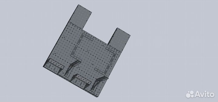 Чертежи сварочных столов 3D для лазера формат DXF