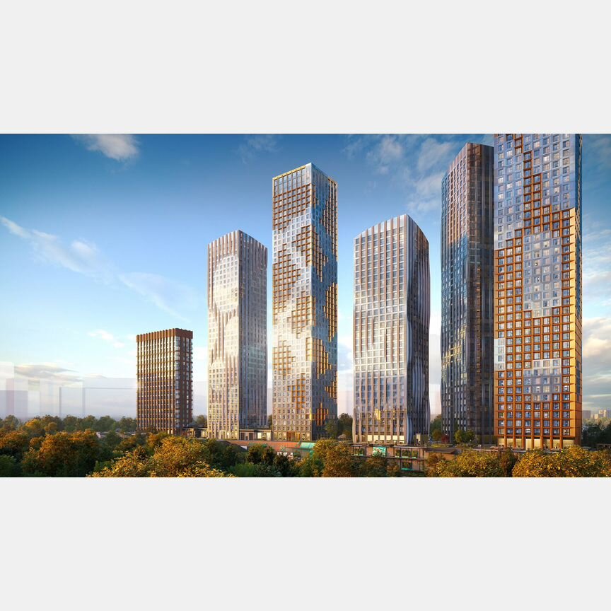 1-к. квартира, 37 м², 17/45 эт.