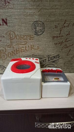 Духовка и стиральная машина Happy family игрушки