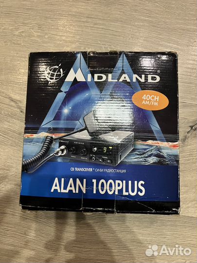 Автомобильная рация Midland Alan 100plus