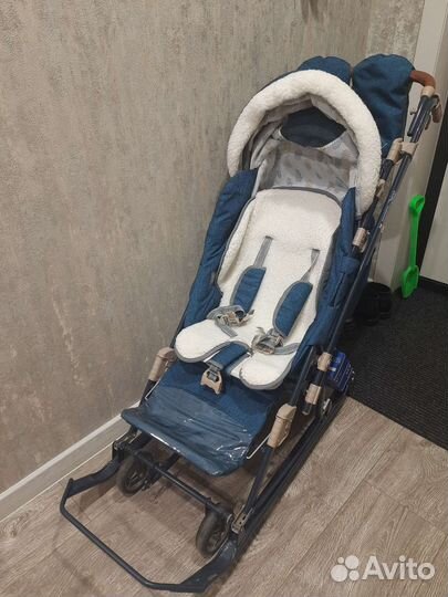 Санки коляска Ника 7 8