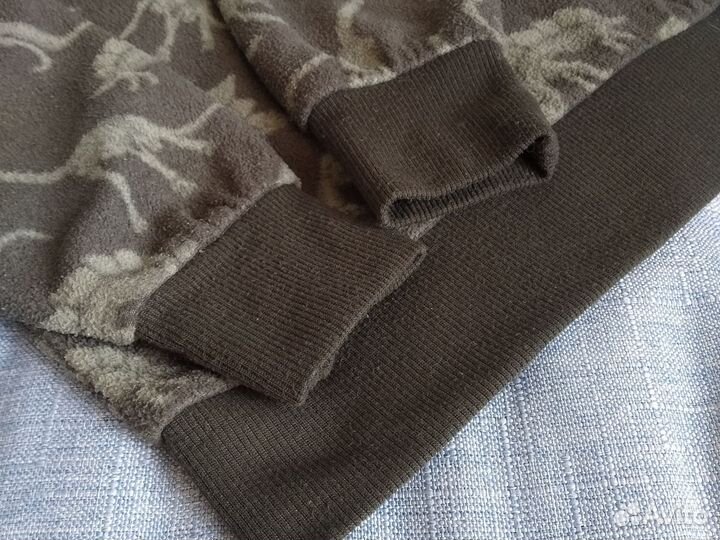 Толстовка худи 110 116 HM с динозаврами