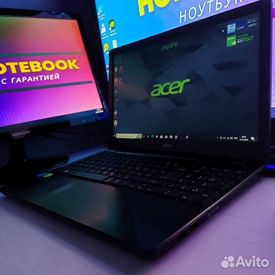 Мощный ноутбук Acer SSD/HDD/I3/4gb/GT8402GB