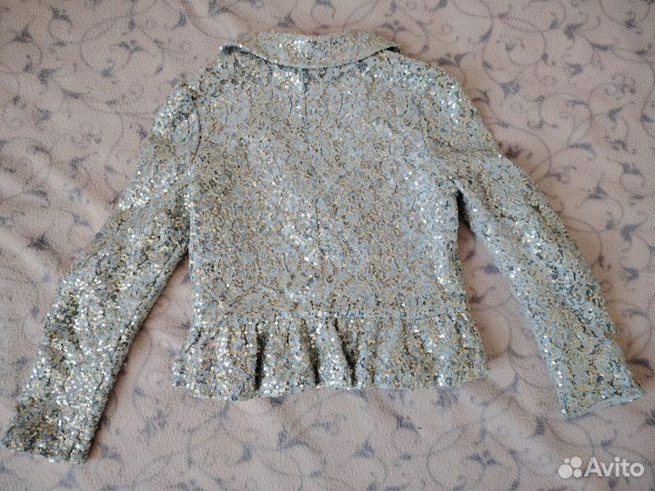 Пиджак для девочки р-р 122-128