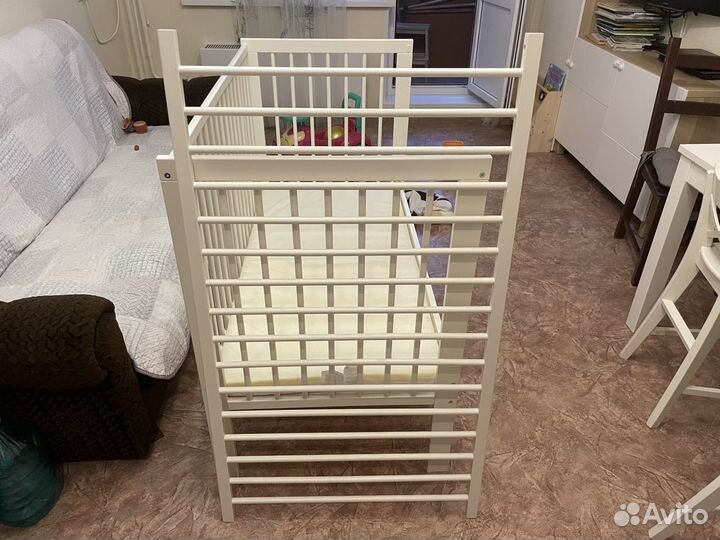 Детская кроватка Гулливер (икеа) с матрасом