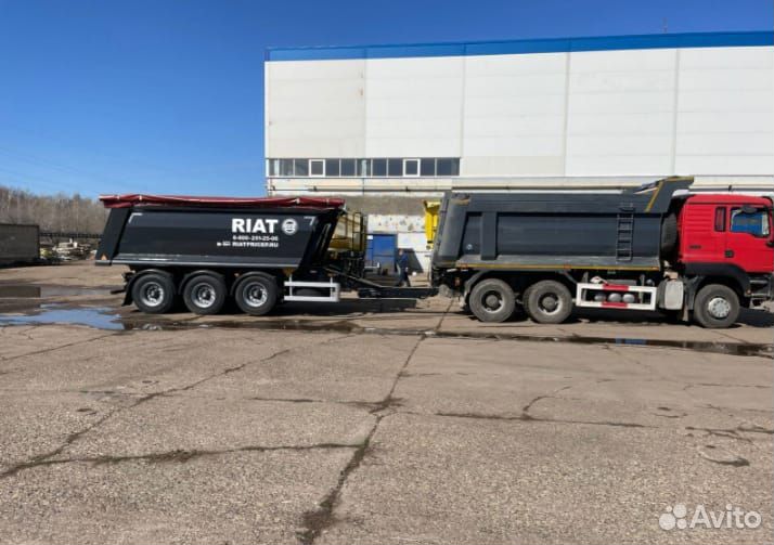 Прицеп самосвальный РИАТ 85830F-18B, 2024