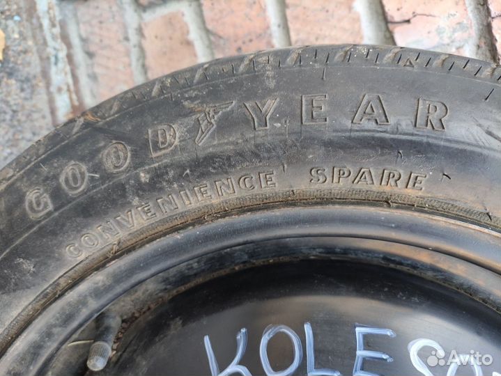 Запасное колесо (докатка) 135/80R16 с ц/о 71.6мм