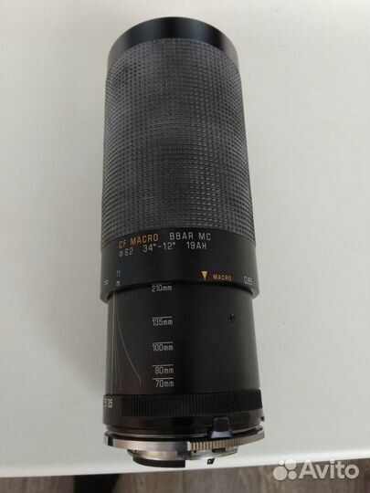 Tamron SP f3.5 70-210mm Adaptall-2 (Ретро)