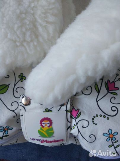 Конверт одеяло на выписку Зима лето