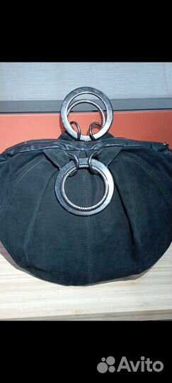 Сумка натуральная замша Италия