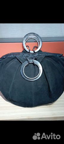 Сумка натуральная замша Италия