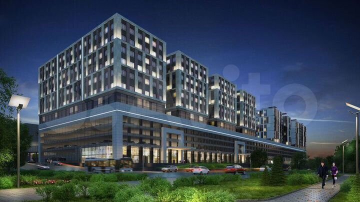 1-к. квартира, 47,4 м², 12/15 эт.