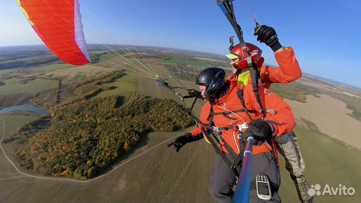 Полет на параплане с инструктором Нижний Новгород