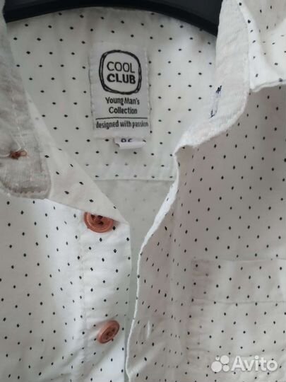 Рубашка на мальчика 86