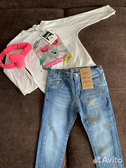 Новые Вещи на девочку 86-92 пакетом