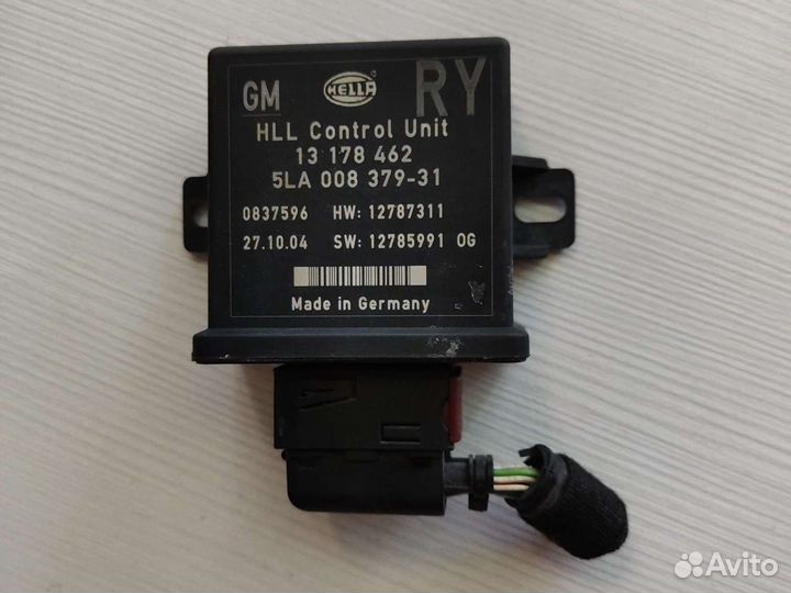 Блок управления положением фар Opel Vectra C