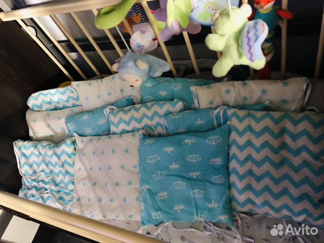 Бортики в кроватку