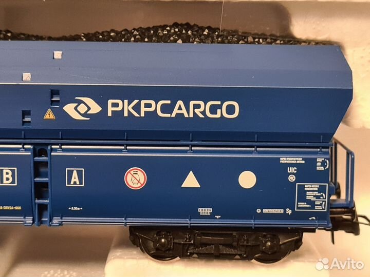 Набор грузовых вагонов с углем roco piko 1/87 HO