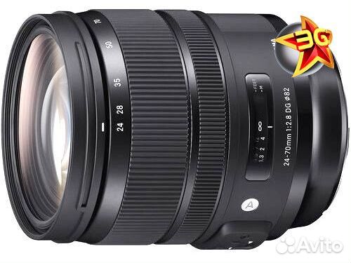 Объектив Sigma AF 24-70mm f/2.8 DG HSM OS Art Niko