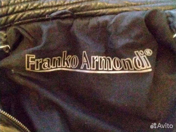 Куртка мужская натуральная кожа и мех волков