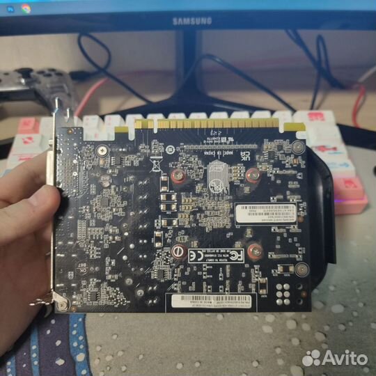 Видеокарта gtx 1050 ti palit