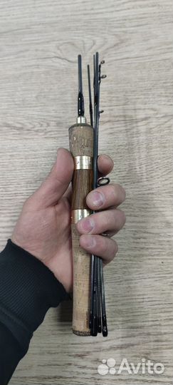 Спиннинг тревел для мормышинга ручная работа