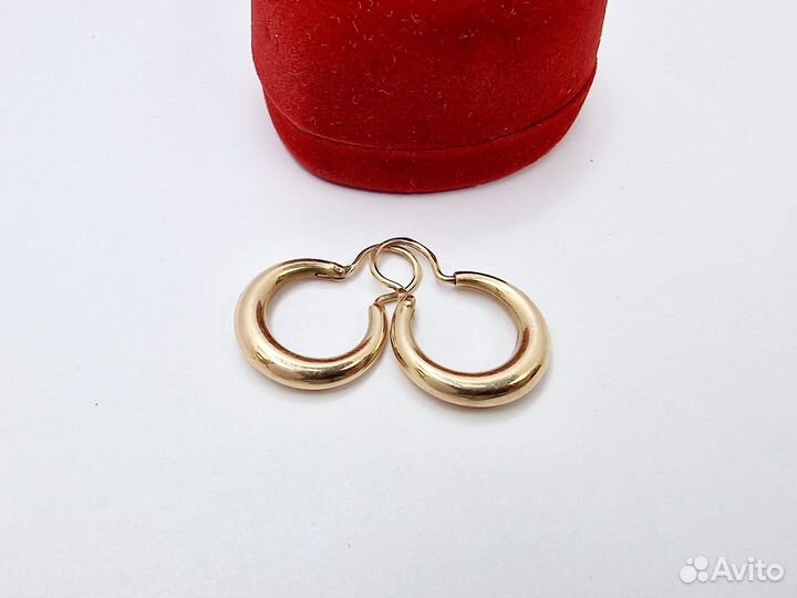 Золотые серьги 4,5гр СССР 583пр