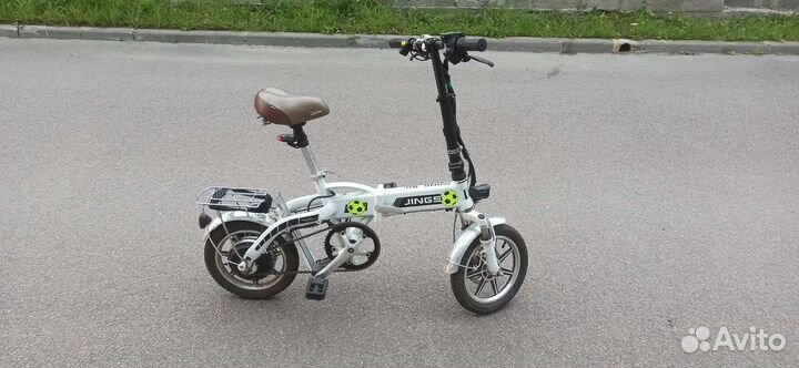 Компактный электровелосипед 14
