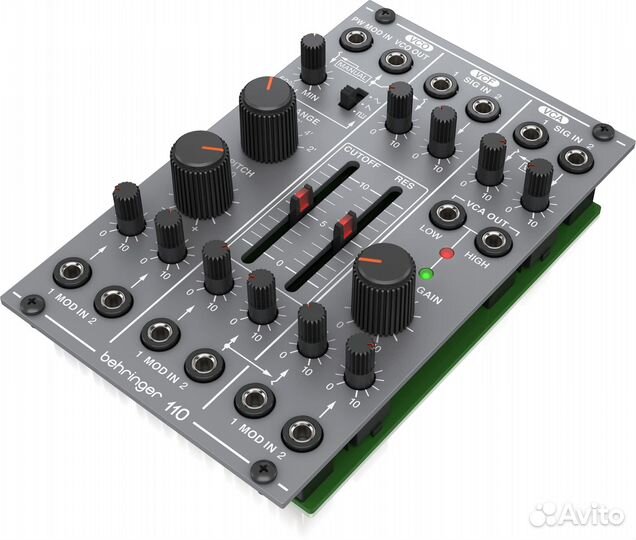 Аналоговый модуль Behringer 110 VCO/VCF/VCA