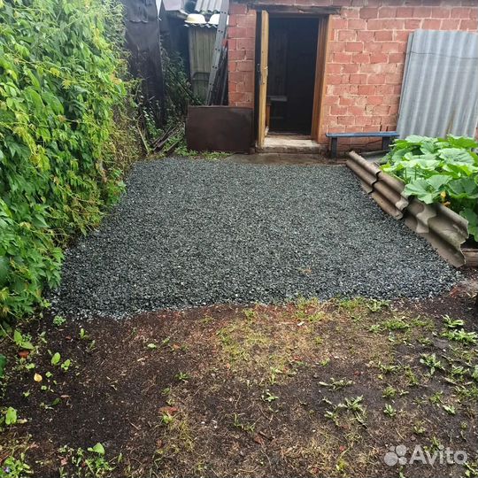 Щебень гравийный с доставкой